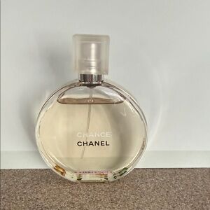 CHANEL Chance Eau Tendre Light Pink Perfume Bottle
